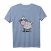 Crazy Schaf T-Shirt - Lustiges Wollschaf Funshirt für Kinder & Erwachsene als Geschenk zu Geburtstag & Weihnachten