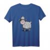 Crazy Schaf T-Shirt - Lustiges Wollschaf Funshirt für Kinder & Erwachsene als Geschenk zu Geburtstag & Weihnachten