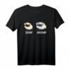 Schaf Unschaf T-Shirt – Lustiges Wortwitz Shirt mit Comic Schafen für Bauern, Landwirte und Humorliebhaber als Geschenkidee