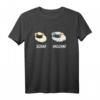 Schaf Unschaf T-Shirt – Lustiges Wortwitz Shirt mit Comic Schafen für Bauern, Landwirte und Humorliebhaber als Geschenkidee