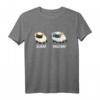 Schaf Unschaf T-Shirt – Lustiges Wortwitz Shirt mit Comic Schafen für Bauern, Landwirte und Humorliebhaber als Geschenkidee