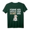 Komme Was Wolle Ich Schaf Das T-Shirt – Lustiges Näh- & Strickshirt für Oma und Mutter, perfekt für Woll- und Handarbeitsliebhaberinnen