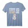 Komme Was Wolle Ich Schaf Das T-Shirt – Lustiges Näh- & Strickshirt für Oma und Mutter, perfekt für Woll- und Handarbeitsliebhaberinnen