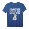 Komme Was Wolle Ich Schaf Das T-Shirt – Lustiges Näh- & Strickshirt für Oma und Mutter, perfekt für Woll- und Handarbeitsliebhaberinnen