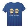 Lustiges Blinde Schafe mit Sonnenbrille T-Shirt - Perfektes Geschenk für Brillenträger, Kinder, Damen & Herren zu Weihnachten