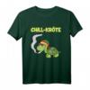 Chillkröte Schildkröte Raucht Gras - Lustiges Cannabis Kiffer T-Shirt mit Rastafari Hut für Stoner, Vaper & Legalisierungs-Unterstützer