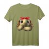 Turtle Mom Schildkröte T-Shirt - Realistic Reptile Cute Gift für Schildkröten- und Reptilienliebhaberinnen