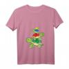 Damen Schildkröten Meeresschildkröten Haustier T-Shirt mit V-Ausschnitt – Niedliches Kawaii-Design, Perfekt als Schildkröten Geschenk für Kinder und Tierliebhaber