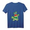 Damen Schildkröten Meeresschildkröten Haustier T-Shirt mit V-Ausschnitt – Niedliches Kawaii-Design, Perfekt als Schildkröten Geschenk für Kinder und Tierliebhaber