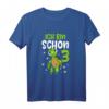 Kinder Ich Bin Schon 3 Jahre T-Shirt - Lustiges Schildkröten Geburtstags- und Einschulungsshirt für Jungen und Mädchen