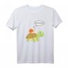 Huiiii - Schnecke reitet auf Schildkröte Kinder T-Shirt für Mädchen und Jungen - Lustiges Tiermotiv, klassisch geschnitten