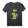 Lustiges Schildkröten- und Kaffeetasse T-Shirt – Funshirt für Tier- und Kaffeeliebhaber, Kinder, Damen & Herren, Geschenkidee