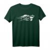 Wasserschildkröten Bild Illustration T-Shirt – Lustiges Tiermotiv für Damen, Herren & Kinder, ideales Geschenk für Schildkrötenliebhaber