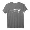 Wasserschildkröten Bild Illustration T-Shirt – Lustiges Tiermotiv für Damen, Herren & Kinder, ideales Geschenk für Schildkrötenliebhaber
