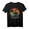 Rette die Schildkröten - Meeresschildkröten-Liebhaber Retro T-Shirt für Meeresschutz & Umweltbewusstsein am World Ocean Day
