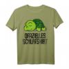 Offizielles Schlafshirt Pyjama mit Schildkröte - Lustiges Geschenk für Damen, Herren und Teenager zum Schlafen, Träumen und Relaxen