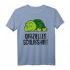 Offizielles Schlafshirt Pyjama mit Schildkröte - Lustiges Geschenk für Damen, Herren und Teenager zum Schlafen, Träumen und Relaxen