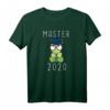 Master 2020 Abschluss Geschenk T-Shirt mit Schildkröten Motiv – Lustiges Universitäts-Outfit für Absolventen, Studenten & frischgebackene Akademiker
