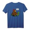 Schnecke Reitet Auf Schildkröte Kinder T-Shirt - Lustiges Waldtiere Motiv für Jungen und Mädchen