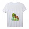 Damen Chillma Bong Kiffer Cannabis T-Shirt mit Chillkröte und Joint - Lustiges Hanfblatt Design für Kifferinnen