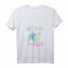Damen T-Shirt mit Schildkröte - Buntes Design für Tierliebhaber und Tierpflegerinnen, mit V-Ausschnitt