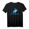 Stand Up Paddeln SUP Einarmiger Handstand Schildkröte T-Shirt – Perfektes Geschenk für Paddleboard Yoga Liebhaber & SUP Fans