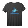 Stand Up Paddeln SUP Einarmiger Handstand Schildkröte T-Shirt – Perfektes Geschenk für Paddleboard Yoga Liebhaber & SUP Fans