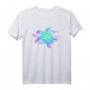 Schildkröte Hawaii Meer Polynesisches Tribal T-Shirt – Buntes Meerestier-Design, Perfekt als Geschenk für Familie & Freunde zu besonderen Anlässen