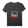 Damen Retro Schildkröte T-Shirt im Vintage Stil mit V-Ausschnitt – Perfektes Geschenk für Schildkrötenliebhaberinnen