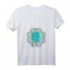 Damen Ozean Tier T-Shirt mit Schildkröte, Polynesisches Tattoo & Mandala Design, V-Ausschnitt, perfekt für Tierliebhaberinnen