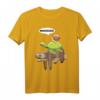Lustiges Faultier Schildkröte Schnecke T-Shirt – Perfekt für faule Tage, Regentage & als Geschenk für Erwachsene und Kinder