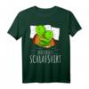 Offizielles Schlafshirt mit Schildkröte - Humorvolles Tiermotiv, Bequemes Oberteil für Morgenmuffel, Langschläfer & Bettliebhaber