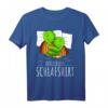 Offizielles Schlafshirt mit Schildkröte - Humorvolles Tiermotiv, Bequemes Oberteil für Morgenmuffel, Langschläfer & Bettliebhaber