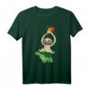 Faultier Schildkröte Schnecke Huckepack T-Shirt - Lustiges Tierliebhaber Geschenk für Läufer, Jogger & Tierfans