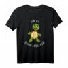 Schildkröte Bin da kann losgehen - Lustiges Statement T-Shirt mit Comic Cartoon Tier Motiv, perfektes Geschenk für Freunde, Familie & besondere Anlässe