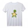 Schildkröte Bin da kann losgehen - Lustiges Statement T-Shirt mit Comic Cartoon Tier Motiv, perfektes Geschenk für Freunde, Familie & besondere Anlässe