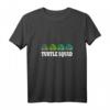 Damen Schildkröten Squad Lustiges Turtle Team T-Shirt mit V-Ausschnitt – Witziges Tiermotiv für Schildkrötenliebhaber und Tierfans