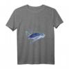 Damen Wasserschildkröte im Ozean T-Shirt mit V-Ausschnitt – Wunderschönes Meerestier-Design für Tierliebhaberinnen