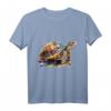 Schildkröte Kunst Tier Motiv T-Shirt für Tierliebhaber – Perfekt als Geschenk für Freunde, Familie und Kinder