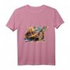 Schildkröte Kunst Tier Motiv T-Shirt für Tierliebhaber – Perfekt als Geschenk für Freunde, Familie und Kinder