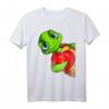 Schildkröten Kinder Mädchen Damen T-Shirt mit Herz - Lustiges Tiermotiv, Perfektes Geschenk für Schildkrötenliebhaber zu Weihnachten & Geburtstag
