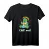 Chill ma Bong Kiffer T-Shirt mit Schildkröte - Lustiges Cannabis & Weed Design für Kiffer, Freunde & Partner