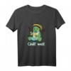 Chill ma Bong Kiffer T-Shirt mit Schildkröte - Lustiges Cannabis & Weed Design für Kiffer, Freunde & Partner