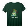 Chill ma Bong Kiffer T-Shirt mit Schildkröte - Lustiges Cannabis & Weed Design für Kiffer, Freunde & Partner