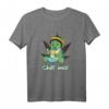 Chill ma Bong Kiffer T-Shirt mit Schildkröte - Lustiges Cannabis & Weed Design für Kiffer, Freunde & Partner