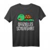 Offizielles Schildkröte Schlafshirt Pyjama – Lustiges Geschenk für Langschläfer, Turtle-Fans, Damen und Herren