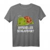 Offizielles Schlafshirt mit Schildkröte – Lustiges Geschenk für Schildkrötenliebhaber, Tierfreunde und Gartenbesitzer