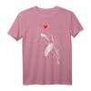 Schildkröten Liebe Kinder Mädchen Damen T-Shirt – Lustiges Schildkröten Design mit Herz, ideales Geschenk für Tierliebhaber zu Weihnachten & Geburtstag