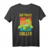 Lustiges AuftragsChiller Relax Schildkröte T-Shirt - Perfekt für Chill-Fans & als Geschenk zum Geburtstag