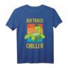 Lustiges AuftragsChiller Relax Schildkröte T-Shirt - Perfekt für Chill-Fans & als Geschenk zum Geburtstag
